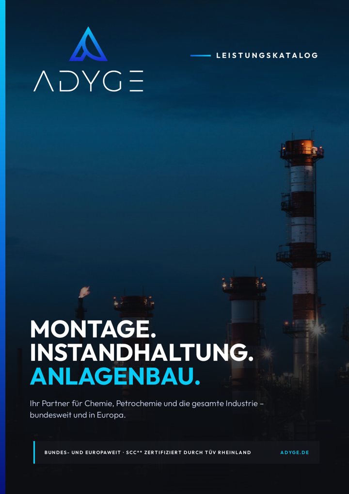 Titelseite Leistungskatalog ADYGE