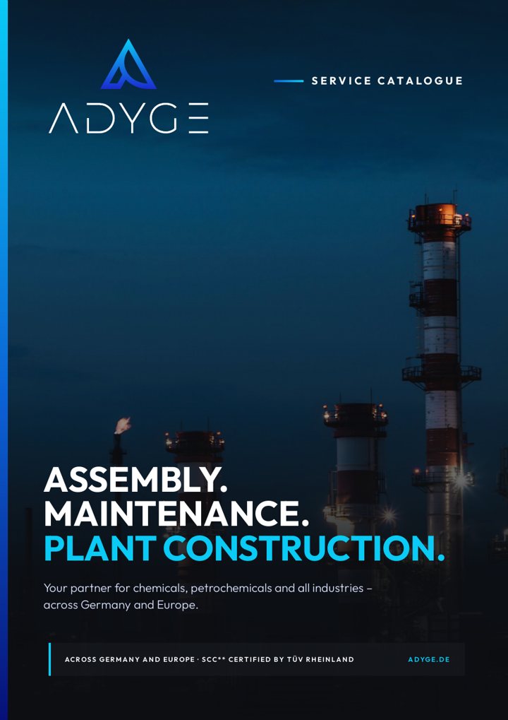 ADYGE service catalogue cover